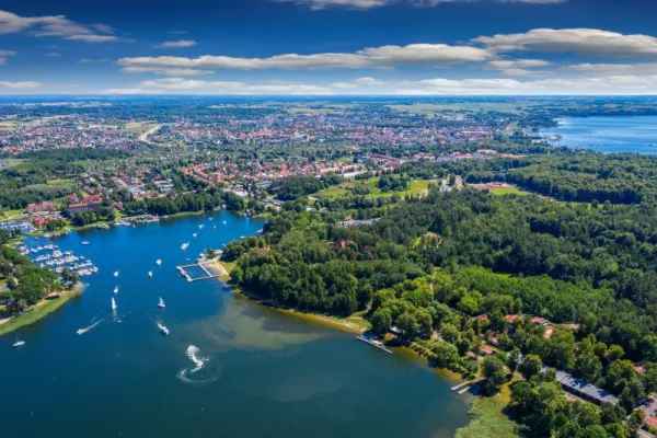 Giżycko - a charming place among the Masurian lakes