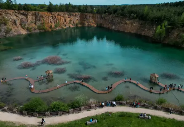 Park Gródek w Jaworznie – polskie Malediwy - egzotyczne miejsca w Polsce
