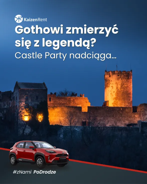 Zamek Bolków, Dolny Śląsk - nocna panorama