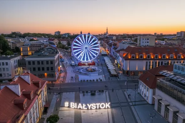 Rynek Kościuszki w Białymstoku. 