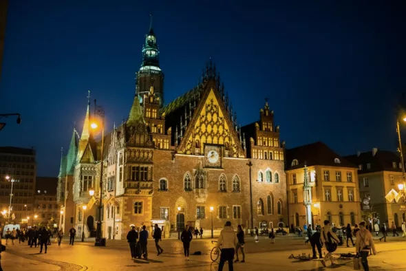 Wroclaw - night view 