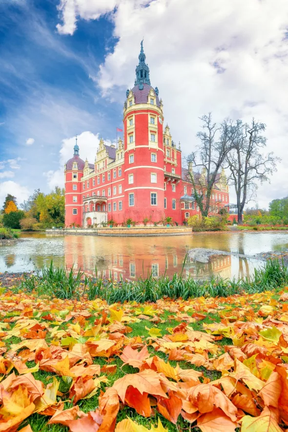 Zamek w Bad Muskau, Park Mużakowski