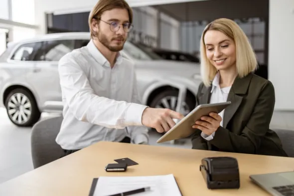 A step-by-step guide showing how to hire a car without a credit card, from booking to collection.