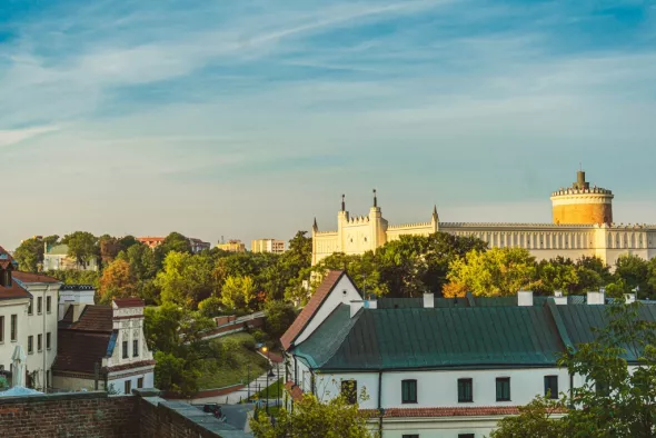 View of Lublin and the castle