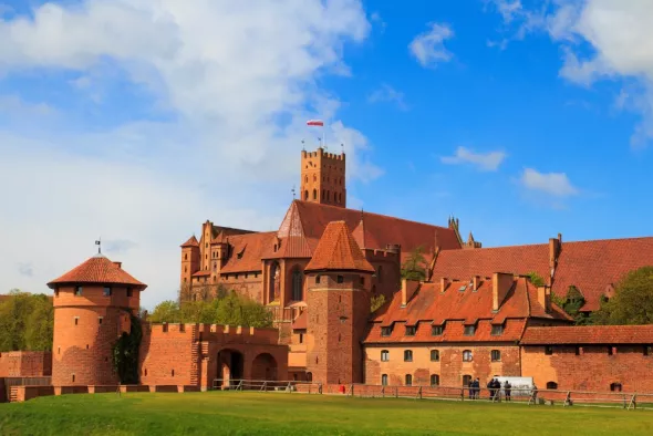 Malbork Castle - the largest Gothic castle in the world
