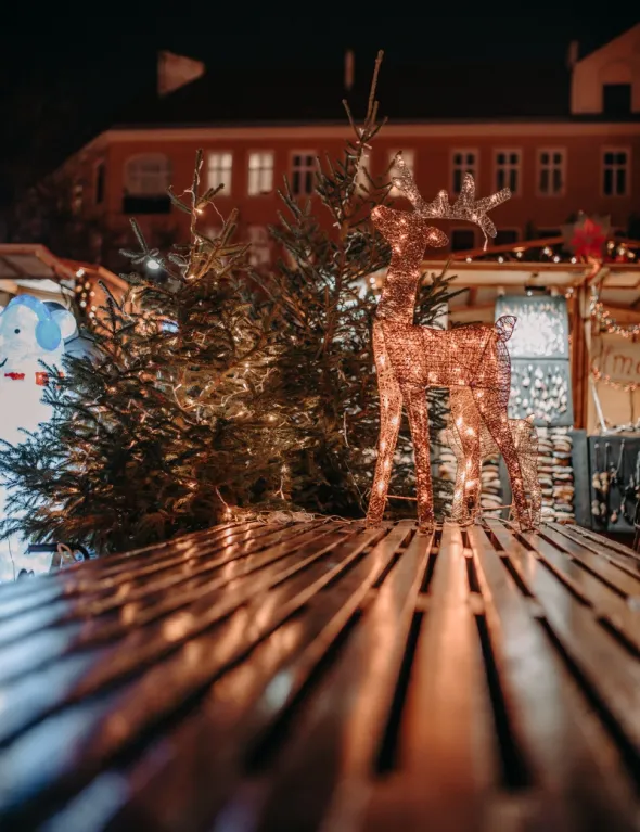 Christmas time at the market in Gdańsk 