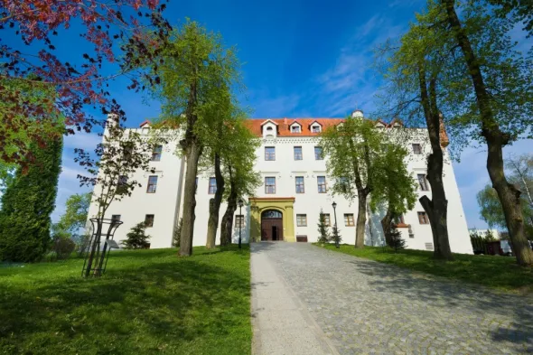 Zamek w Rynie, warowania wzniesiona przez Krzyżaków - nawiedzone miejsce w Polsce