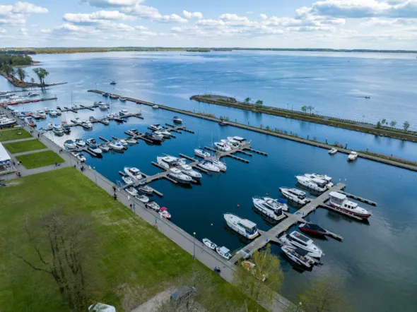 Marina w Giżycku - poznaj atrakcje turystyczne miasta