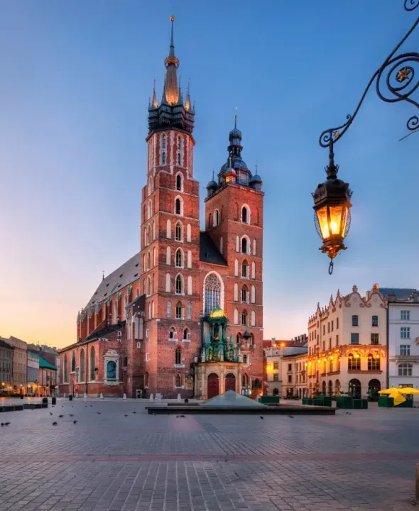 St. Mary's Basilica in Kraków, Poland