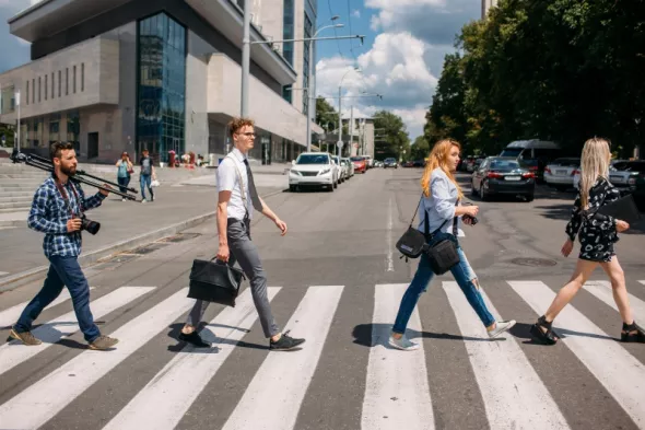 Pierwszeństwo pieszych przed pojazdem