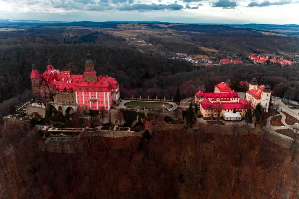 Książ Castle - one of the most beautiful castles in Poland