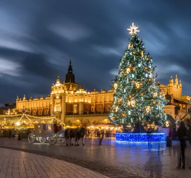 christmas market in Krakow 