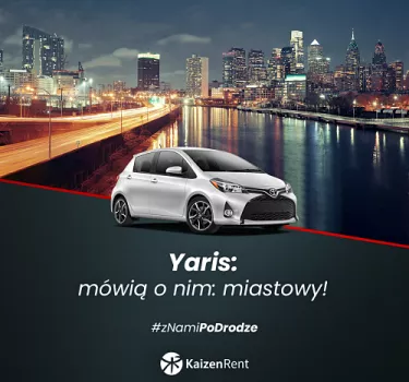 Toyota Yaris - klasa B na wynajem