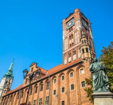 Historic Old Town Hall in Toruń