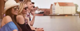 A group of friends chose Poland for their weekend trip - City Break.