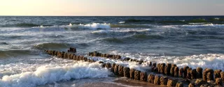 The beautiful, stormy Baltic Sea