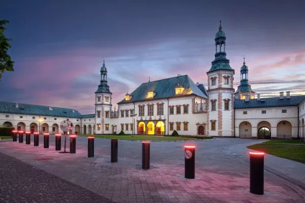 Kielce, Poland - view of former Palace