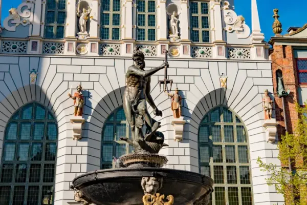 Gdansk - monument to Neptune