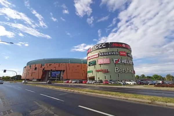 Cuprum Arena Shopping Center in Lubin