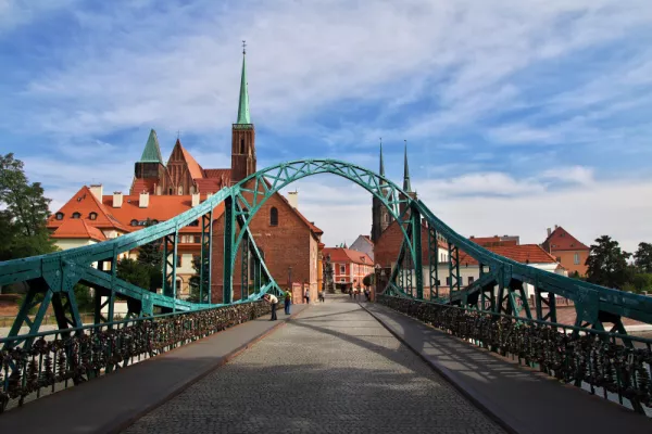 Wrocław - most Tumski