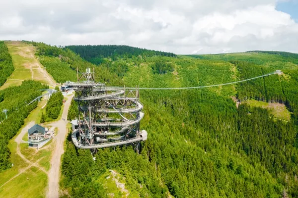 Atrakcje w Czechach blisko granicy - Sky Bridge