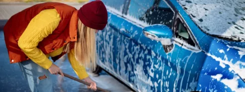 Mycie samochodu w zimie. Do ilu stopni można myć samochód podczas mrozów?