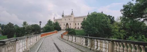 View of the castle in Lublin, Poland