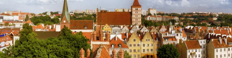 Olsztyn - panorama miasta