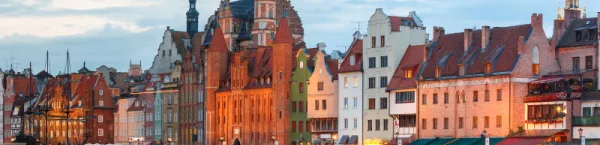 Gdansk - panorama of the city
