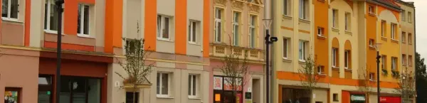 Oława - kamieniczki